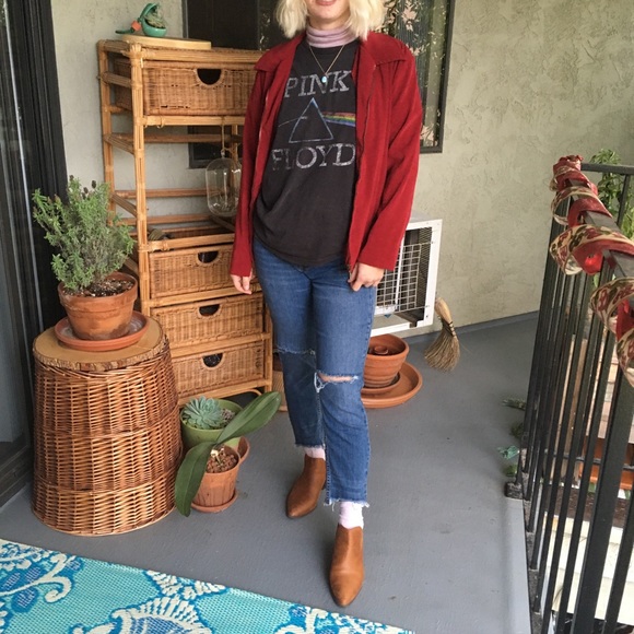 Free People Distressed Ripped Knee Raw Hem Cropped Ankle Skinny Jeans - Picture 2 of 16